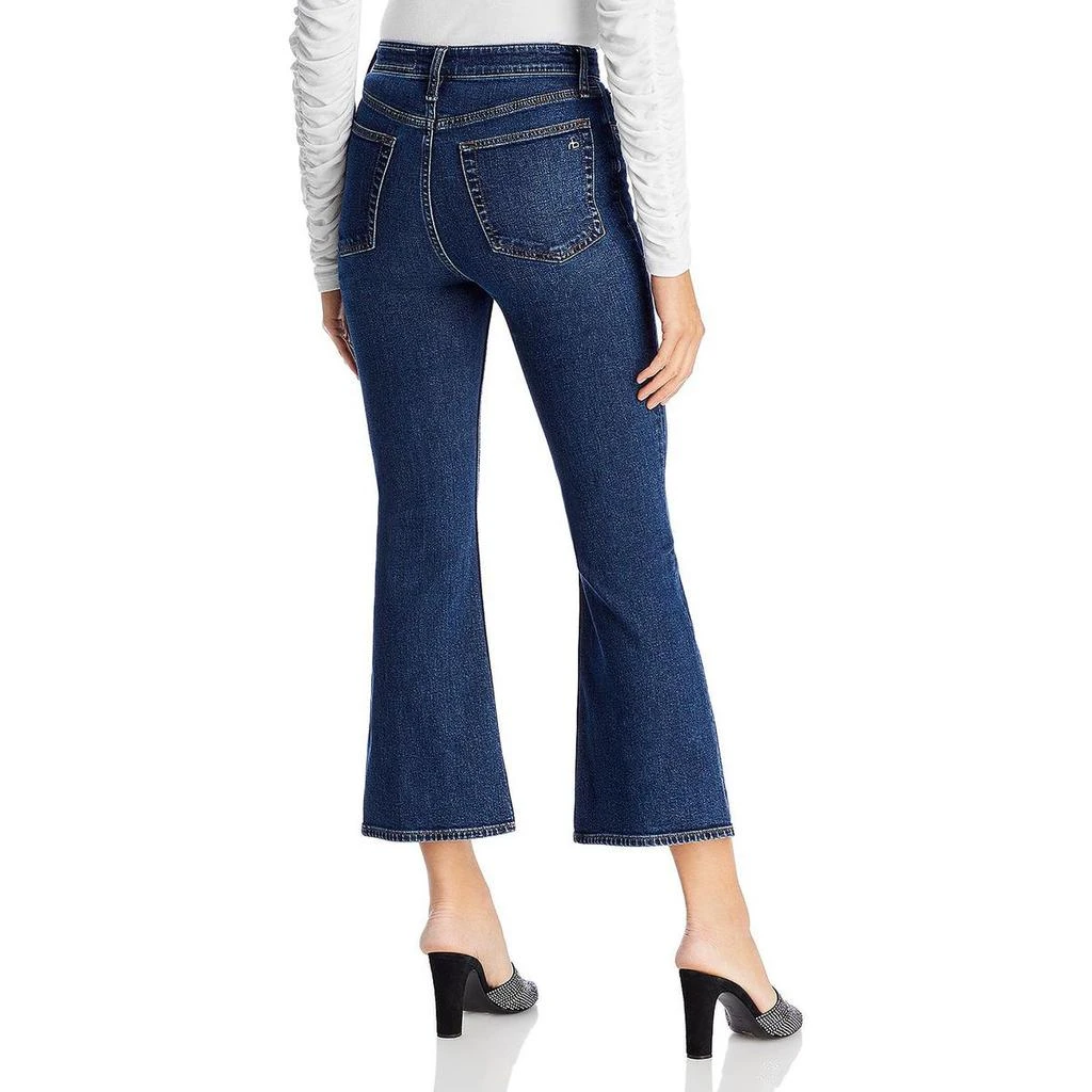 商品Rag & Bone|Casey Womens High Rise Ankle Flare Jeans,价格¥391,第2张图片详细描述