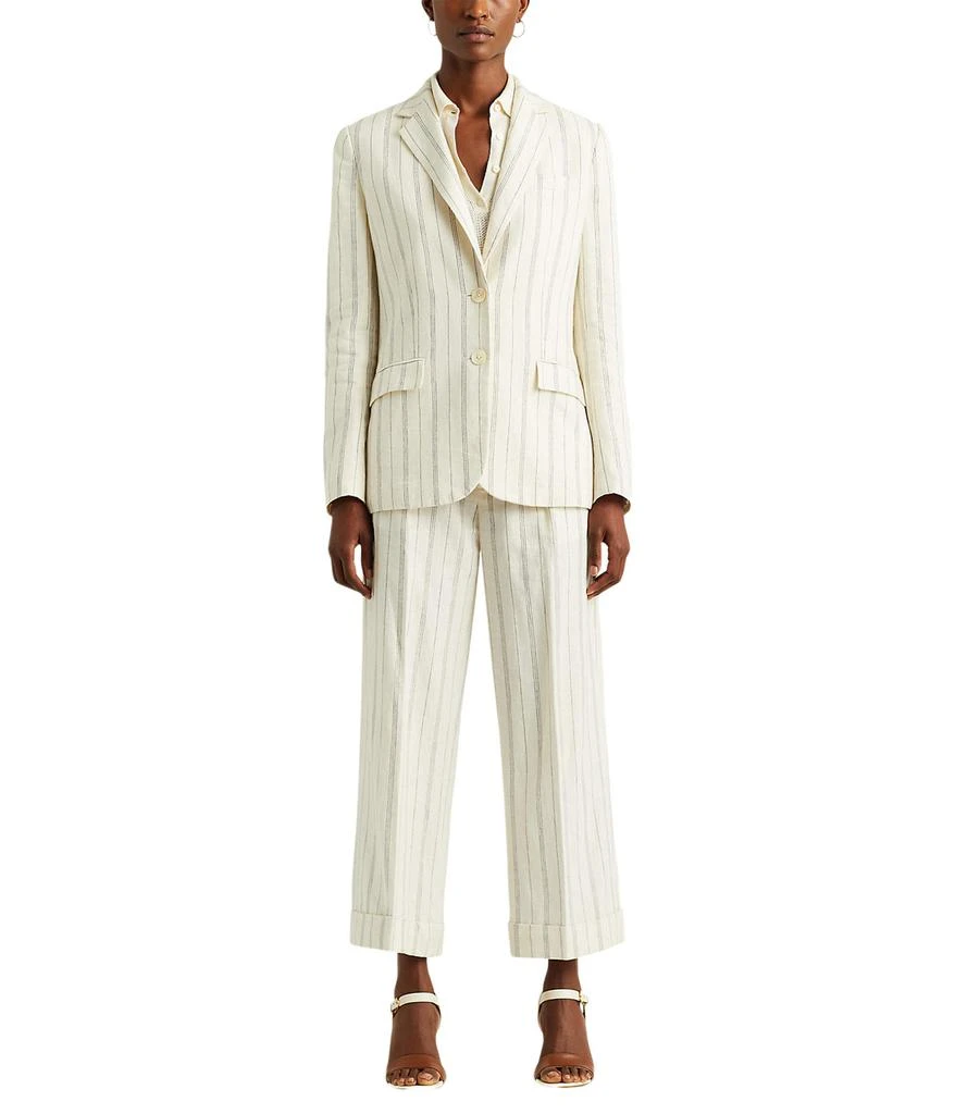 商品Ralph Lauren|Striped Linen Twill Blazer,价格¥754,第4张图片详细描述