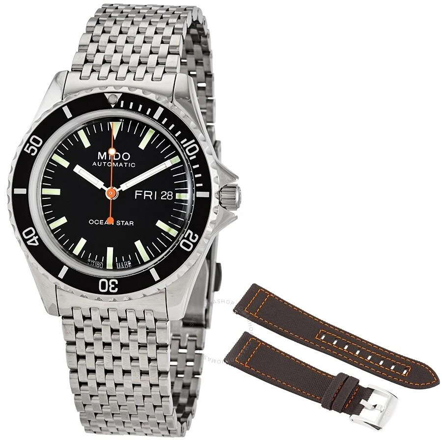 商品MIDO|Ocean Star Automatic Black Dial Men's Watch M0268301105100,价格¥6120,第1张图片