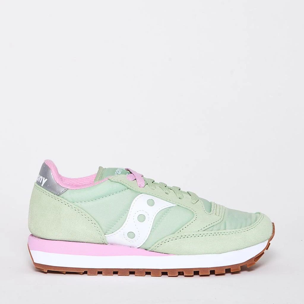 商品Saucony|Original jazz sneaker in green suede leather,价格¥956,第1张图片