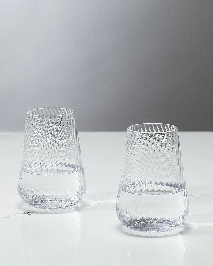 商品Wedgwood|Set of 2 Vera Wang Swirl Highballs,价格¥236,第3张图片详细描述