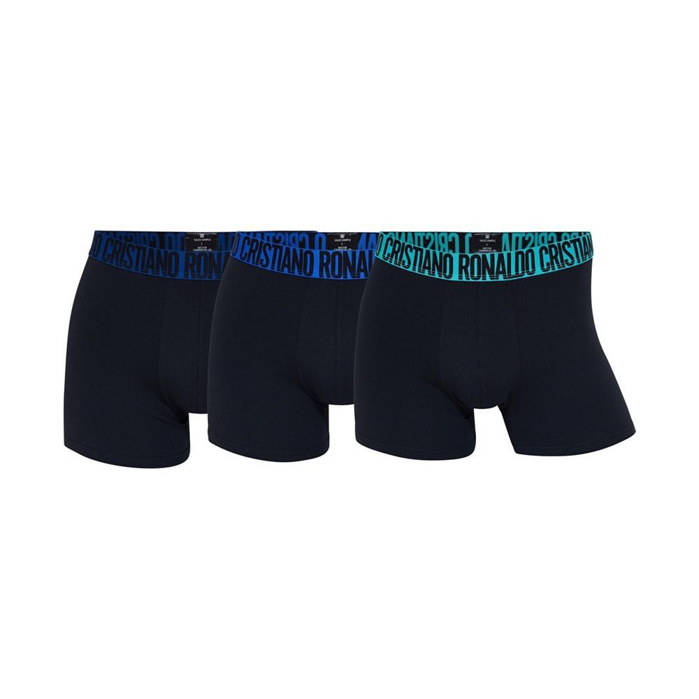 商品CR7|Cristiano Ronaldo Men's Basic Trunk, Pack of 3,价格¥196,第1张图片