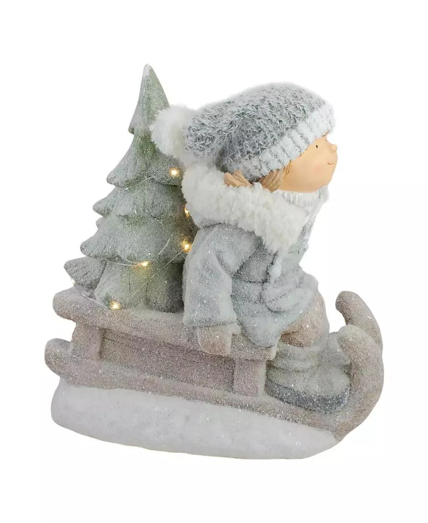 商品Northlight|Lighted Girl on a Sled Christmas Decoration, 15",价格¥583,第4张图片详细描述