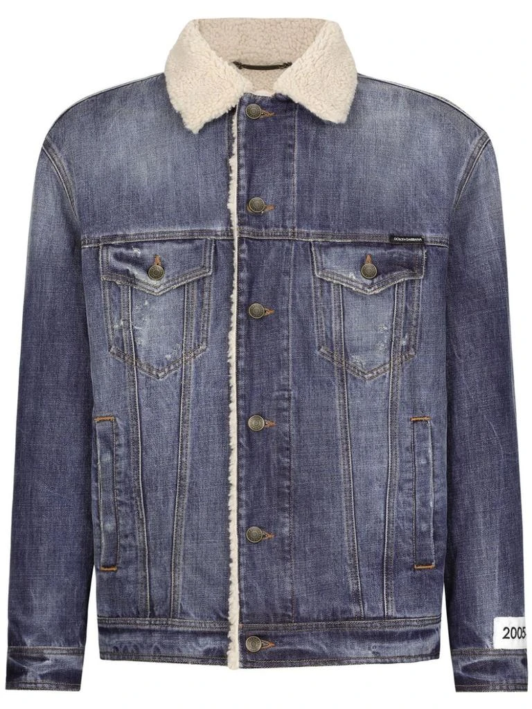 商品Dolce & Gabbana|DENIM JACKET,价格¥12452,第1张图片