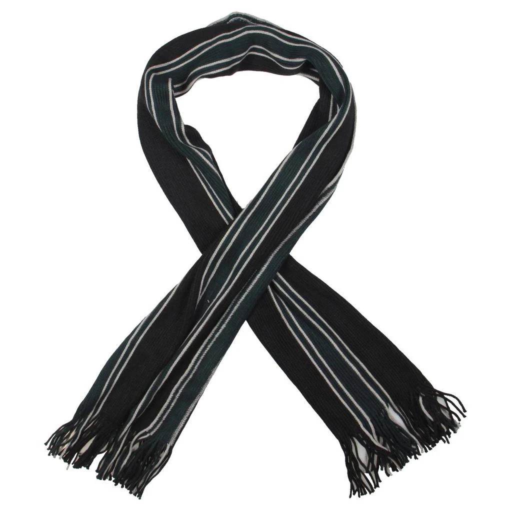 商品Calvin Klein|Calvin Klein Mens Striped Fringe Rectangle Scarf,价格¥130,第1张图片