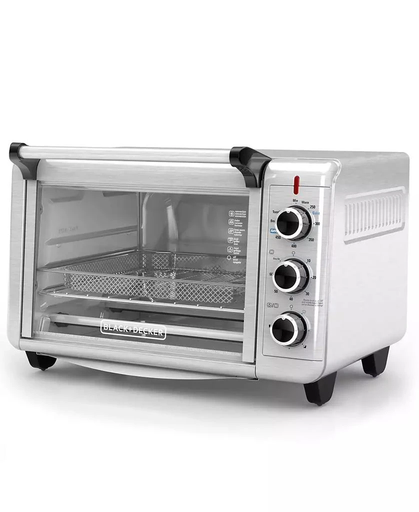 商品Black & Decker|Crisp and Bake Air Fryer Toaster Oven,价格¥539,第3张图片详细描述