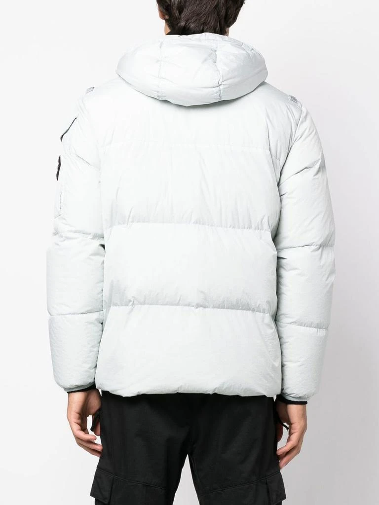 商品Stone Island|STONE ISLAND - Down Jacket With Logo,价格¥8752,第5张图片详细描述