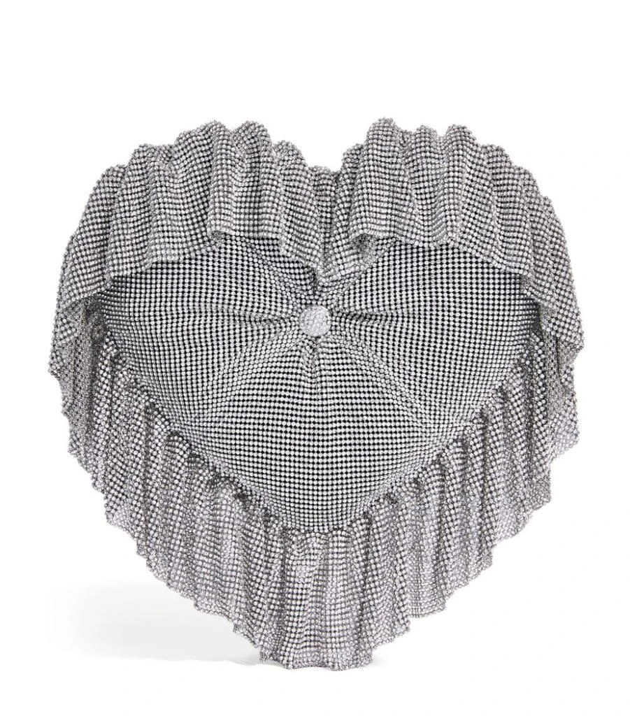 商品Alexander Wang|Embellished Heart Pillow Clutch Bag,价格¥20282,第1张图片