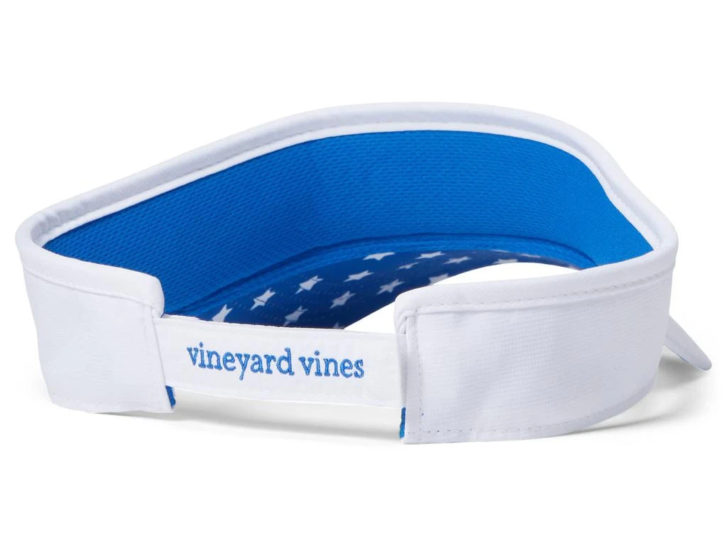 商品Vineyard Vines|Americana Performance Visor,价格¥188,第2张图片详细描述
