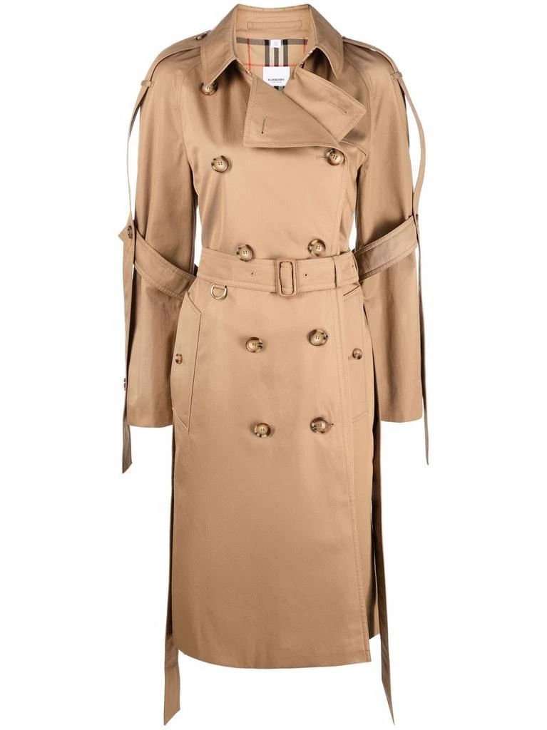 商品Burberry|BURBERRY - Bramber Cotton Trench Coat,价格¥18466,第1张图片