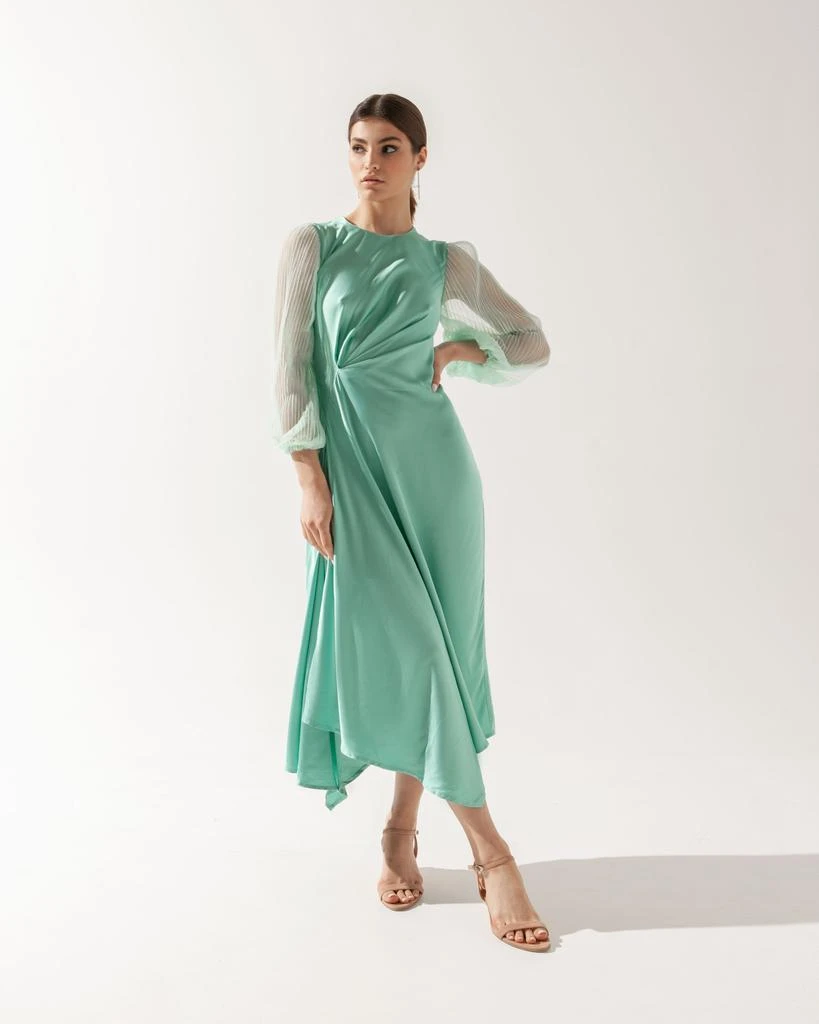 商品Anna Etter|Satin Midi Dress Layla,价格¥1656,第1张图片