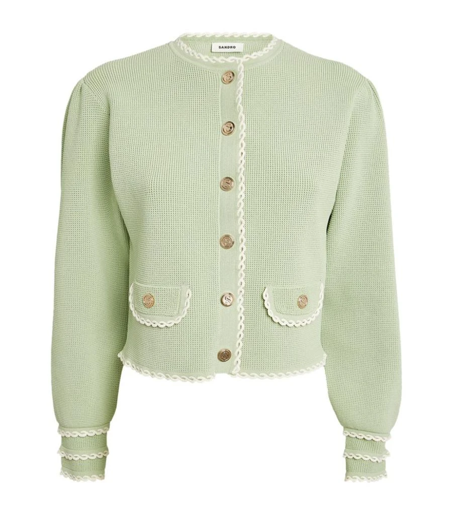 商品Sandro|Knitted Cardigan,价格¥1630,第1张图片