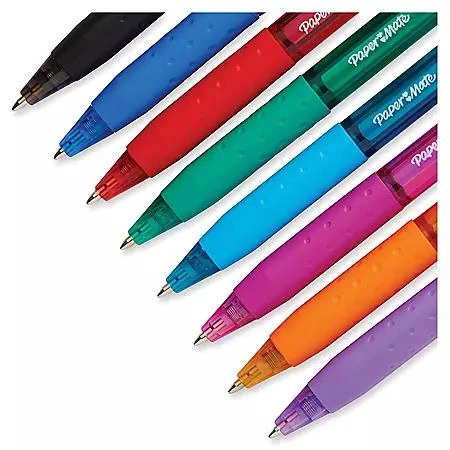 商品Paper Mate|Paper Mate - InkJoy 300RT Ballpoint Pen, Assorted Ink, Medium - 8 Pens,价格¥40,第4张图片详细描述