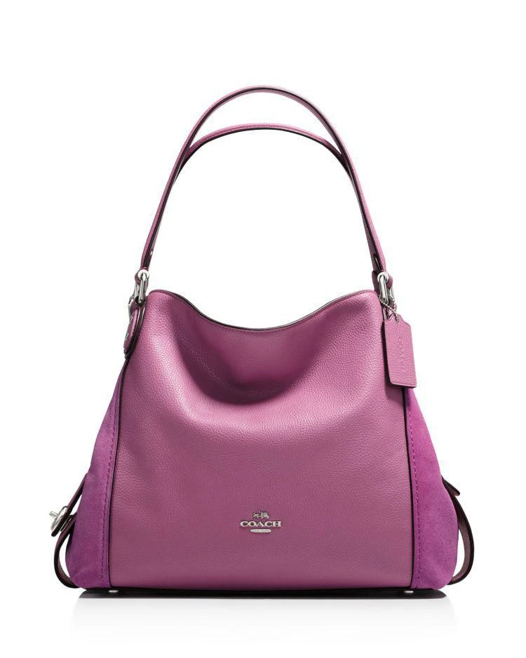 商品Coach|Mixed Leather Edie 31 单肩包,价格¥993,第1张图片