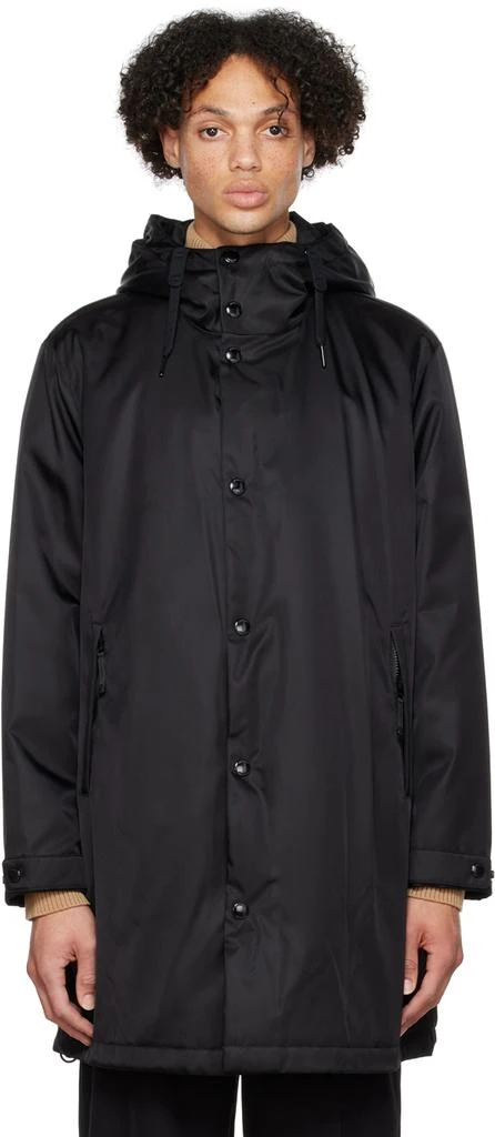 商品Burberry|Black Anderton EKD Coat,价格¥9900,第1张图片