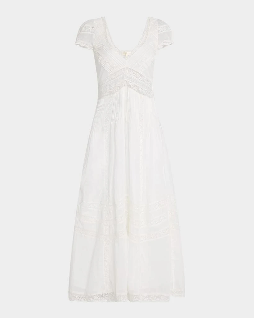 商品LOVESHACKFANCY|Suvi Cotton Midi Dress,价格¥3066,第1张图片