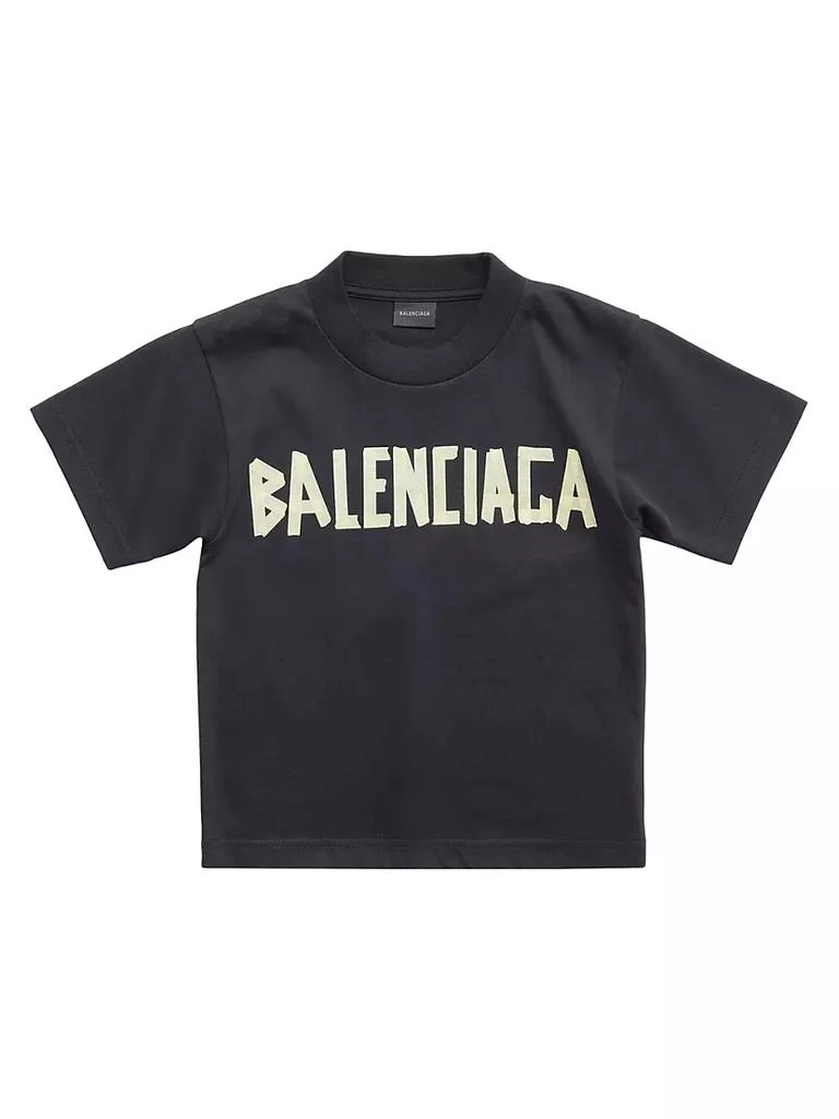 商品Balenciaga|Kid's Tape Type T-Shirt,价格¥1878,第1张图片