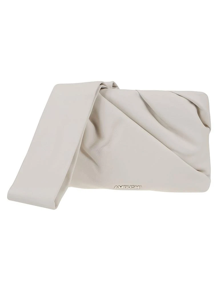 商品Ambush|Ambush Nejiri Logo Plaque Clutch Bag,价格¥4165,第1张图片