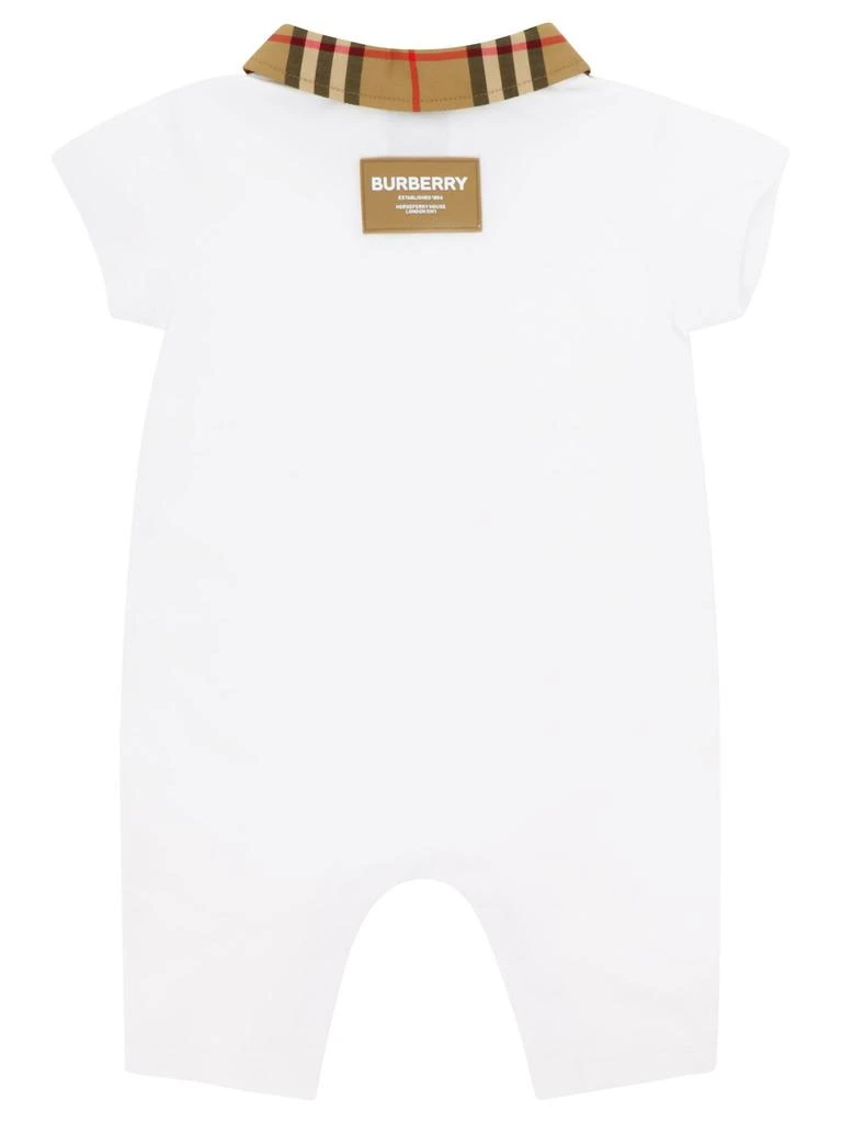 商品Burberry|Burberry Kids Logo Patch Short-Sleeved Pyjamas,价格¥908,第2张图片详细描述