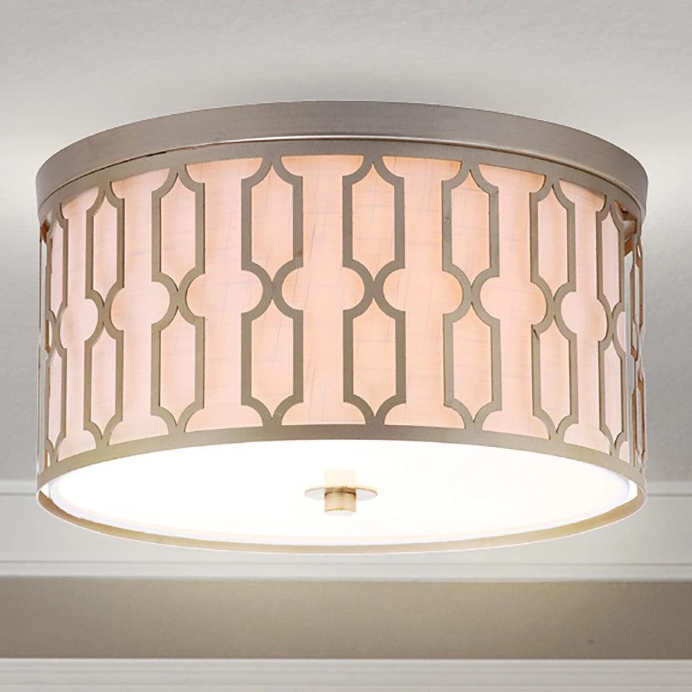 Link 3-Light 16.75" Metal LED Flush Mount 商品