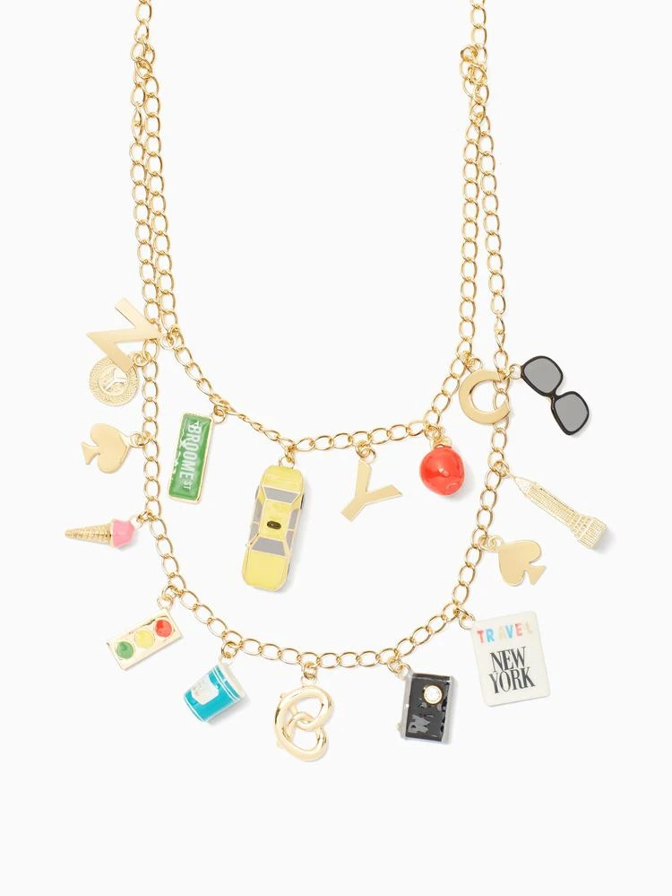 商品Kate Spade|bright lights, big city charm necklace,价格¥650,第3张图片详细描述