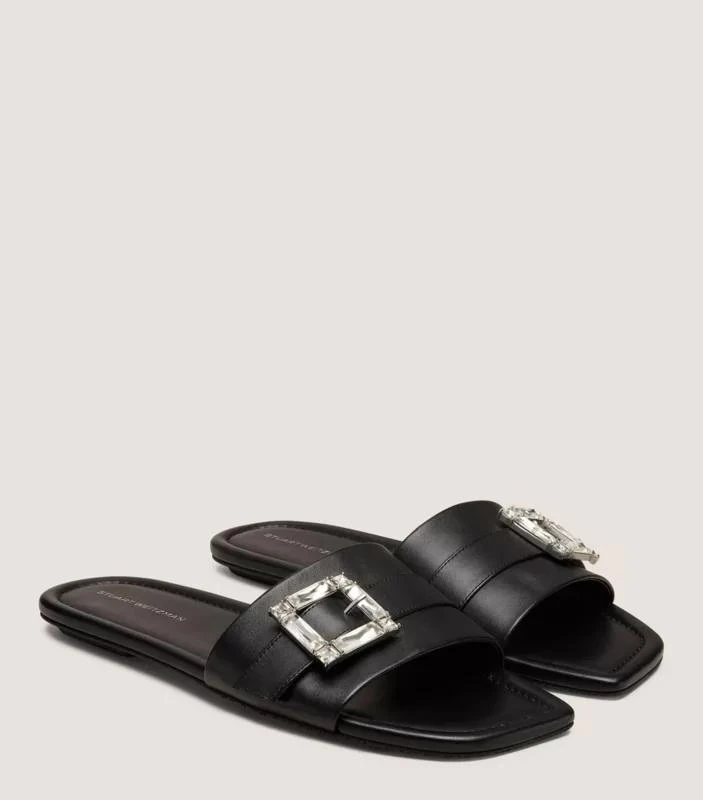 商品Stuart Weitzman|JUNE SLIDE,价格¥660,第2张图片详细描述