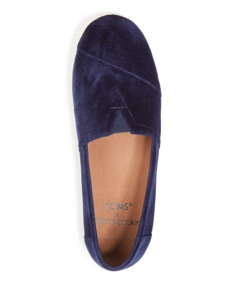 商品TOMS|Women's Velvet Sneakers - 100% Exclusive,价格¥237,第3张图片详细描述