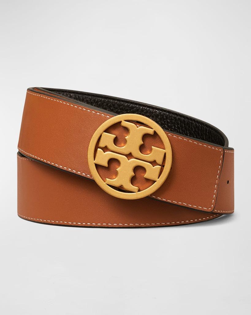 商品Tory Burch|Miller Reversible 1.5" Logo Belt,价格¥1676,第4张图片详细描述