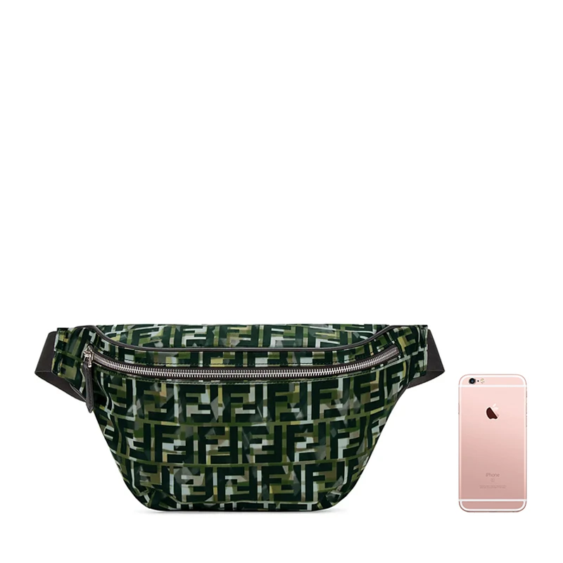 Fendi 芬迪 男士绿色小牛皮腰包 7VA434-ABM8-F0X93 商品