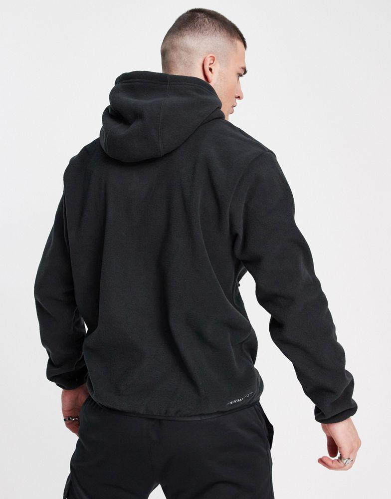 商品NIKE|Nike Sport Utility hoodie with woven pocket in black,价格¥426,第4张图片详细描述