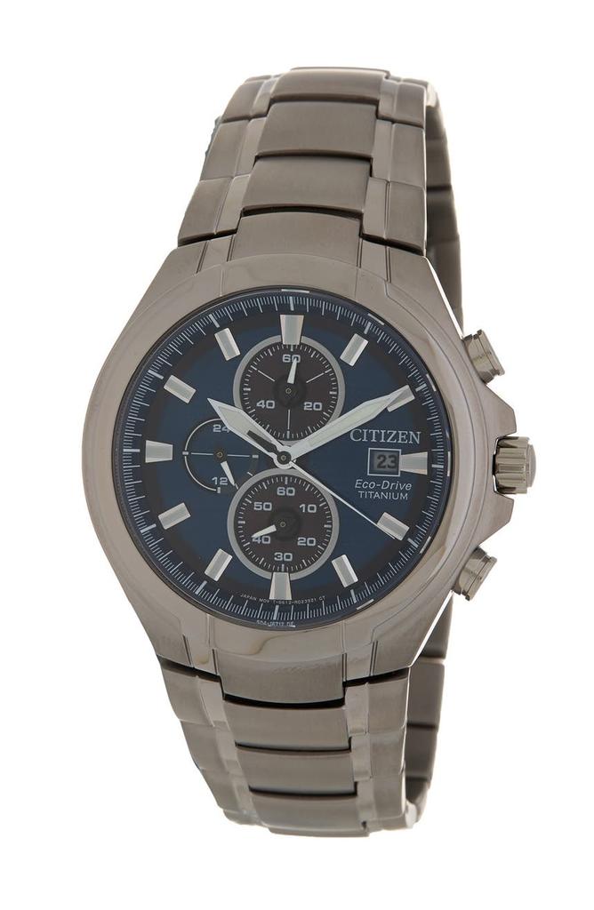 Men's Paradigm Eco-Drive Chronograph Watch, 43mm商品第1张图片规格展示