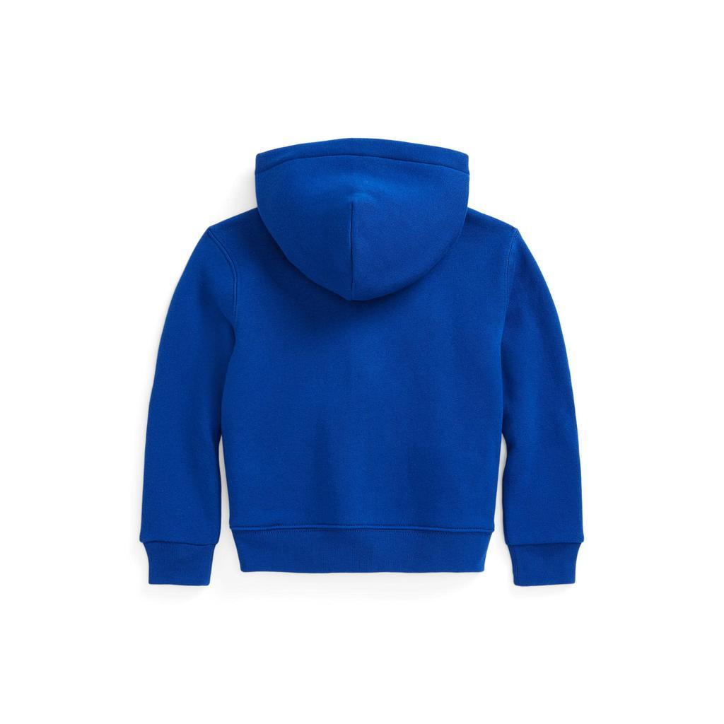 商品Ralph Lauren|Long Sleeve Fleece Full Zip Hoodie (Little Kids),价格¥276,第4张图片详细描述