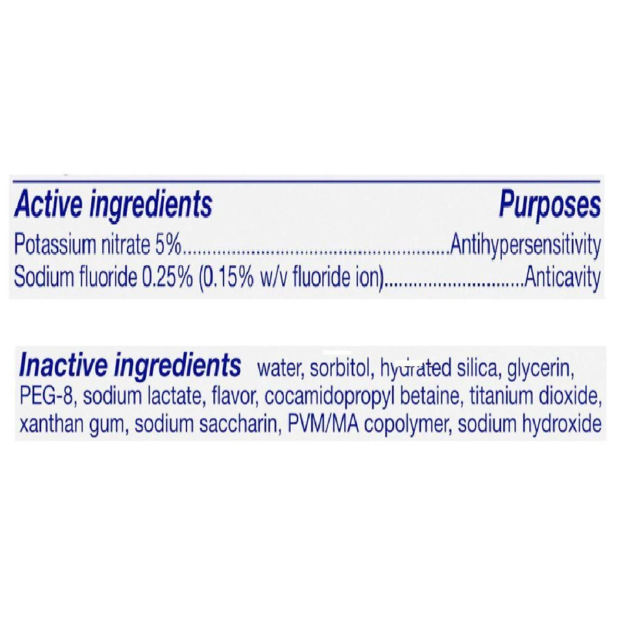 商品Sensodyne Pronamel|Intensive Enamel Repair Whitening Toothpaste Arctic Breeze,价格¥67,第4张图片详细描述