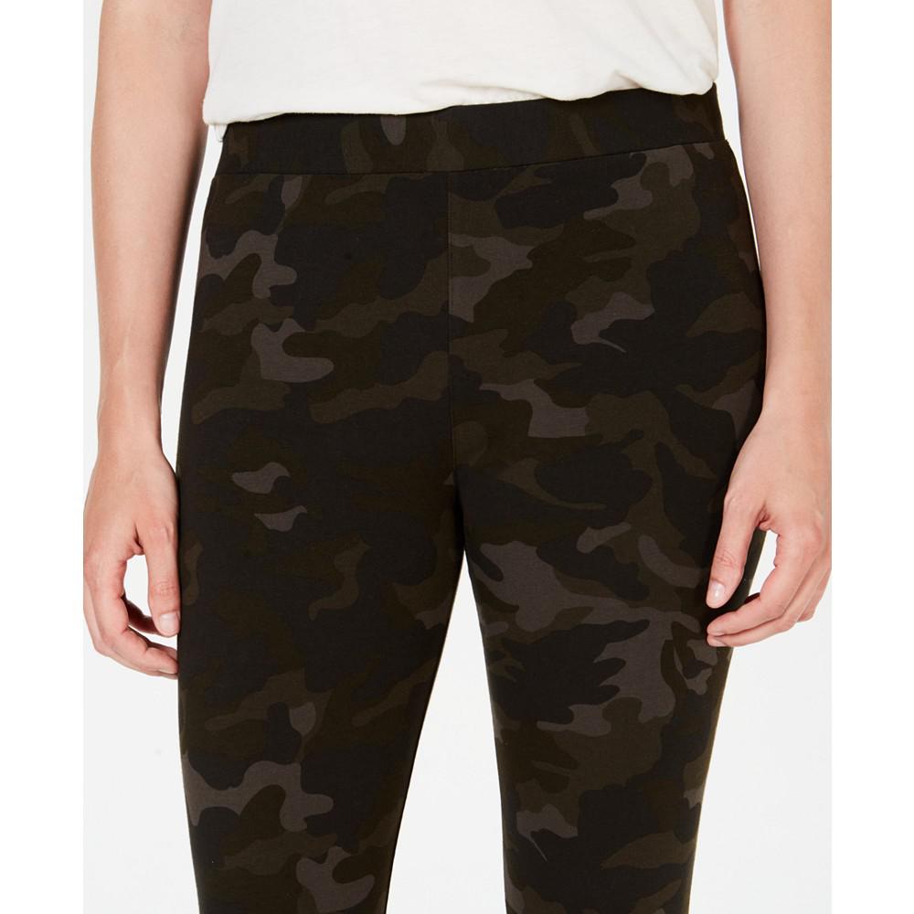 Petite Camo Daze Printed Leggings, Created for Macy's商品第4张图片规格展示