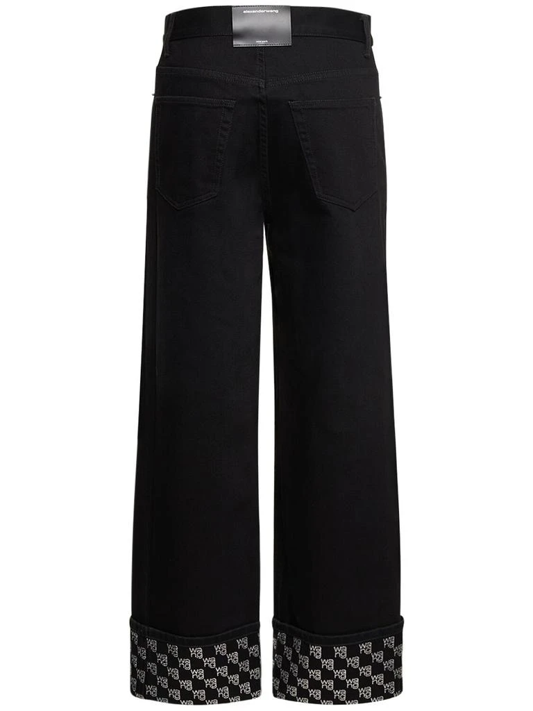 商品Alexander Wang|Embellished Straight Jeans,价格¥2749,第4张图片详细描述