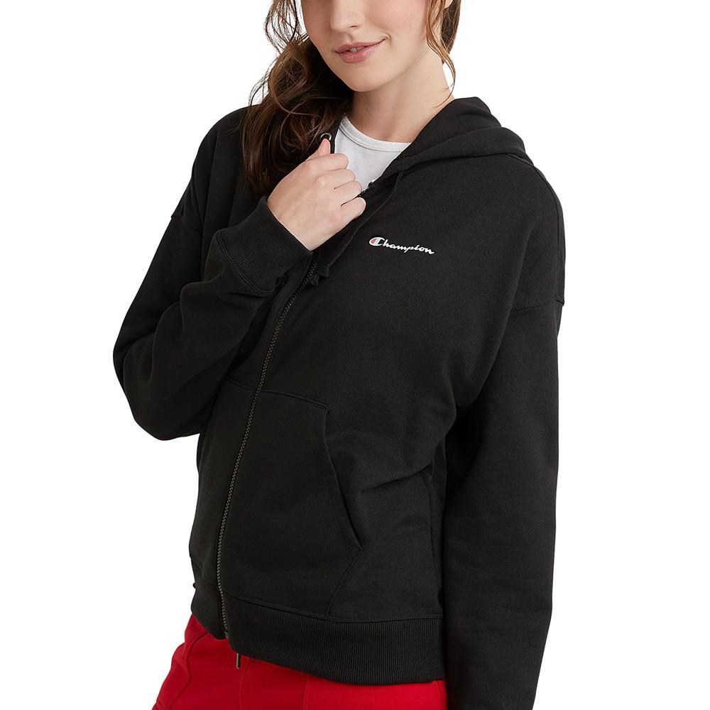 商品CHAMPION|Women's Powerblend Fleece Full-Zip Hoodie,价格¥223,第5张图片详细描述
