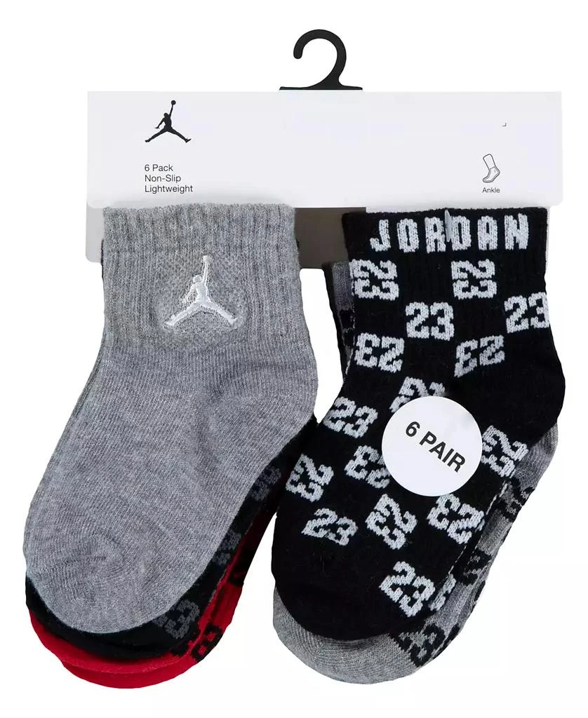 商品Jordan|Baby Monogram Socks, 6-Pack,价格¥113,第3张图片详细描述