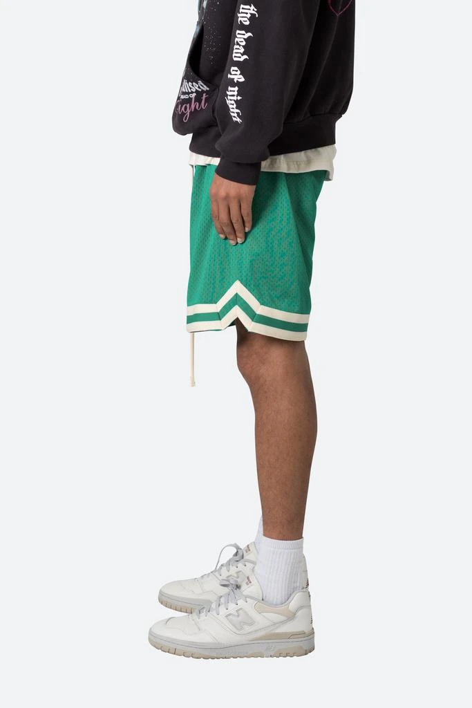 商品MNML|Basic Basketball Shorts - Green,价格¥123,第4张图片详细描述