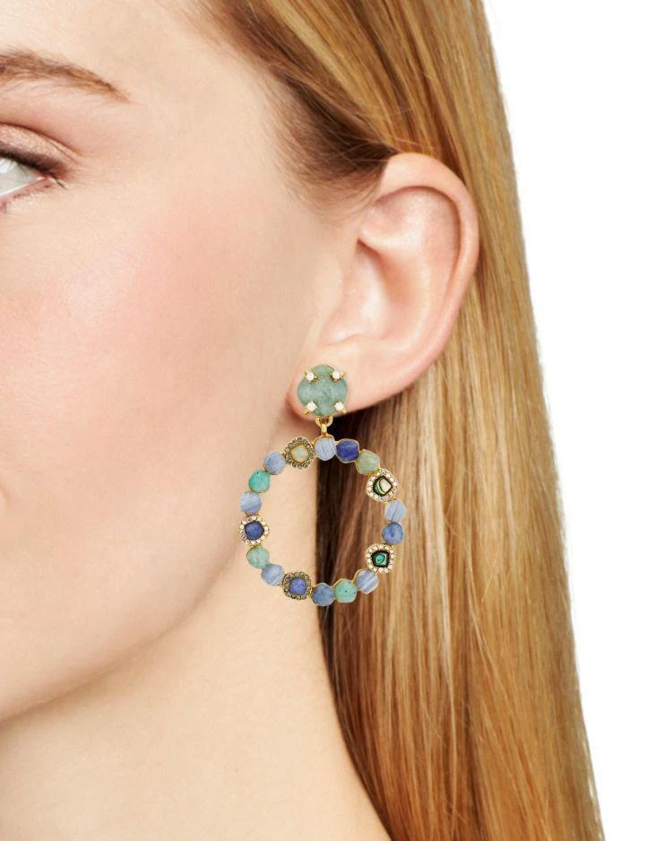 商品BAUBLEBAR|Lavinia Hoop Earrings,价格¥353,第2张图片详细描述