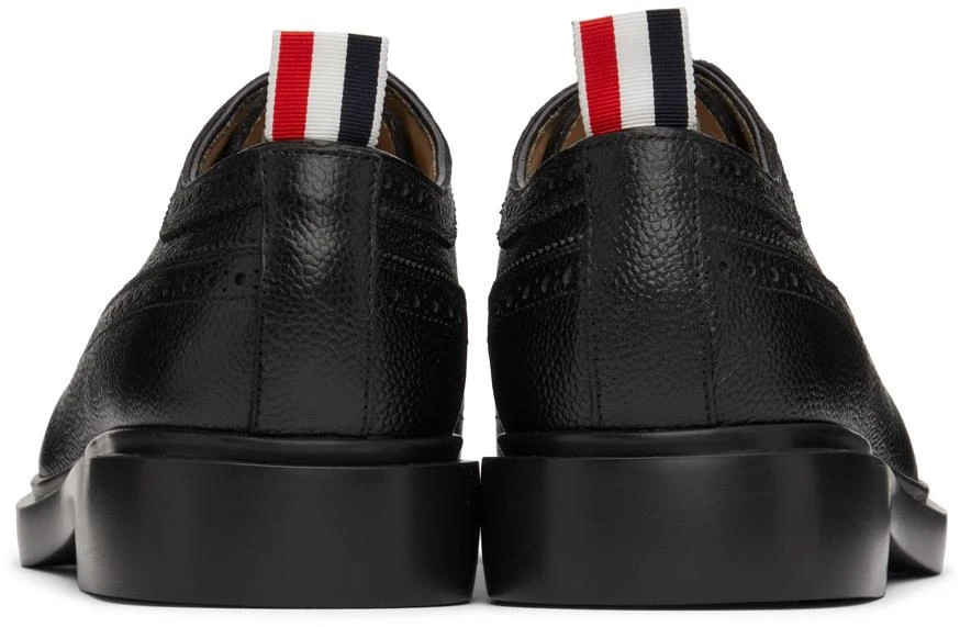 商品Thom Browne|黑色长翼布洛克鞋,价格¥8713,第2张图片详细描述