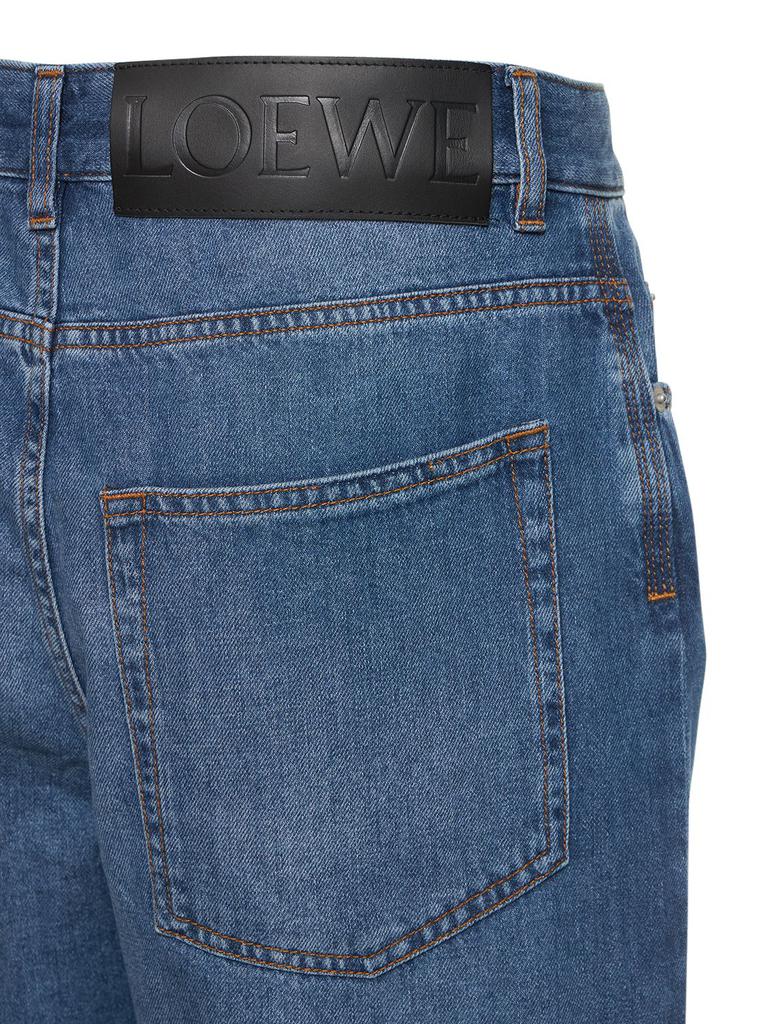 Light Straight Cotton Denim Jeans商品第8张图片规格展示