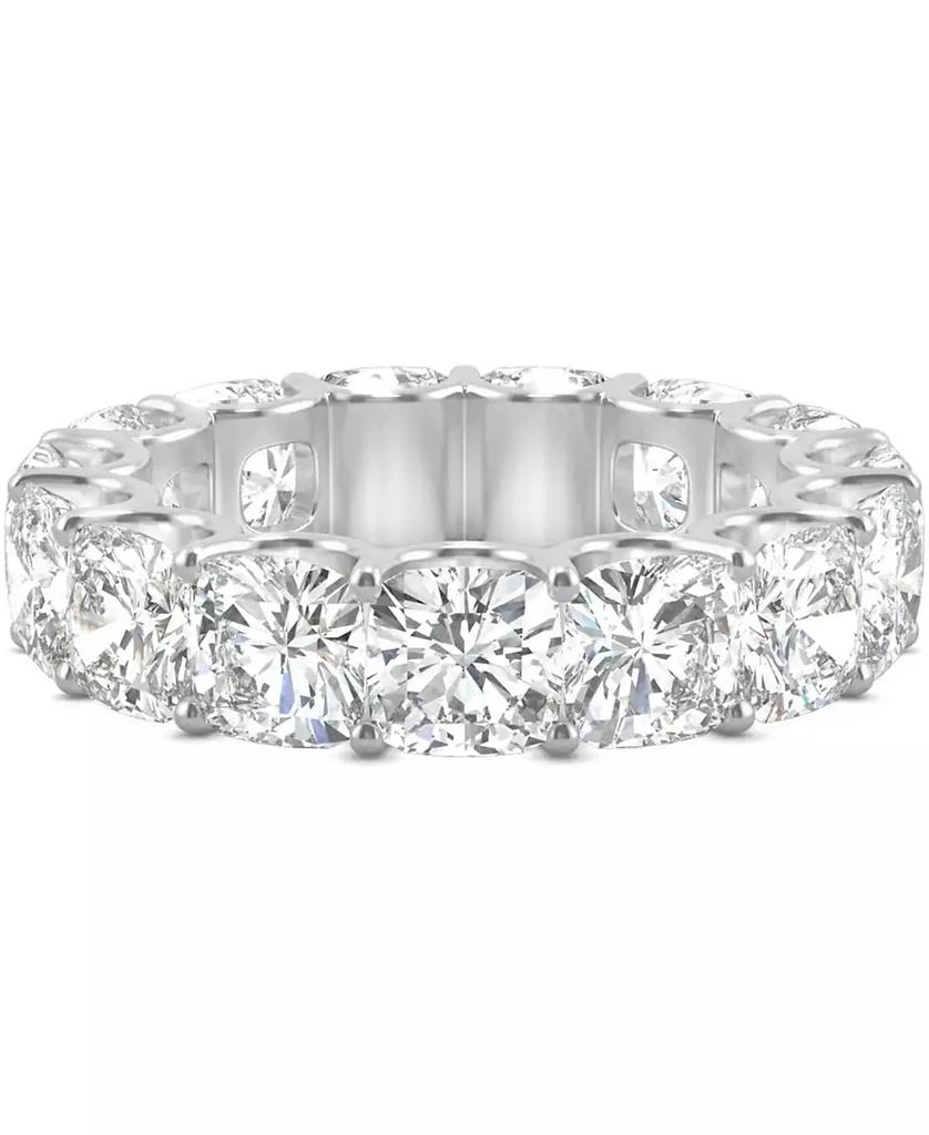 商品Charles & Colvard|Moissanite Eternity Band (9 ct. t.w. DEW) in 14k White Gold,价格¥26623,第2张图片详细描述