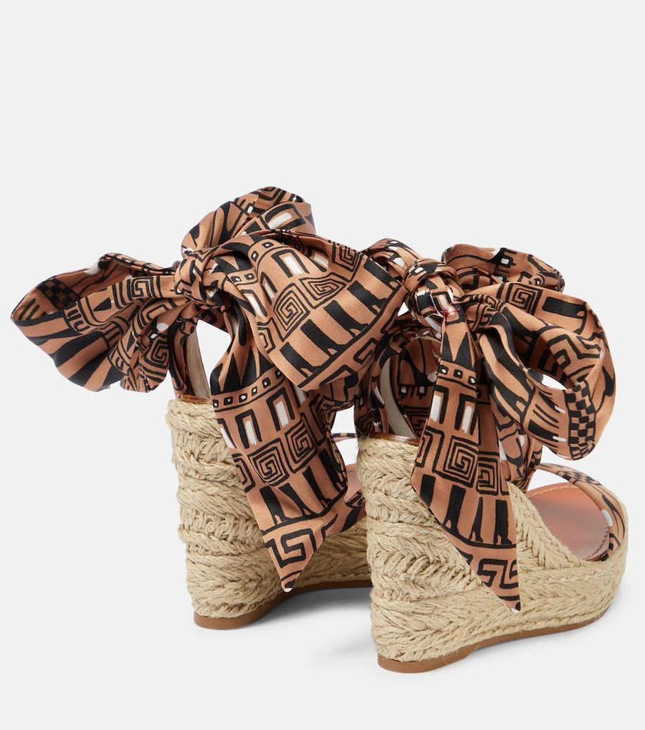 商品Christian Louboutin|Monica du Désert espadrille wedges,价格¥6070,第3张图片详细描述