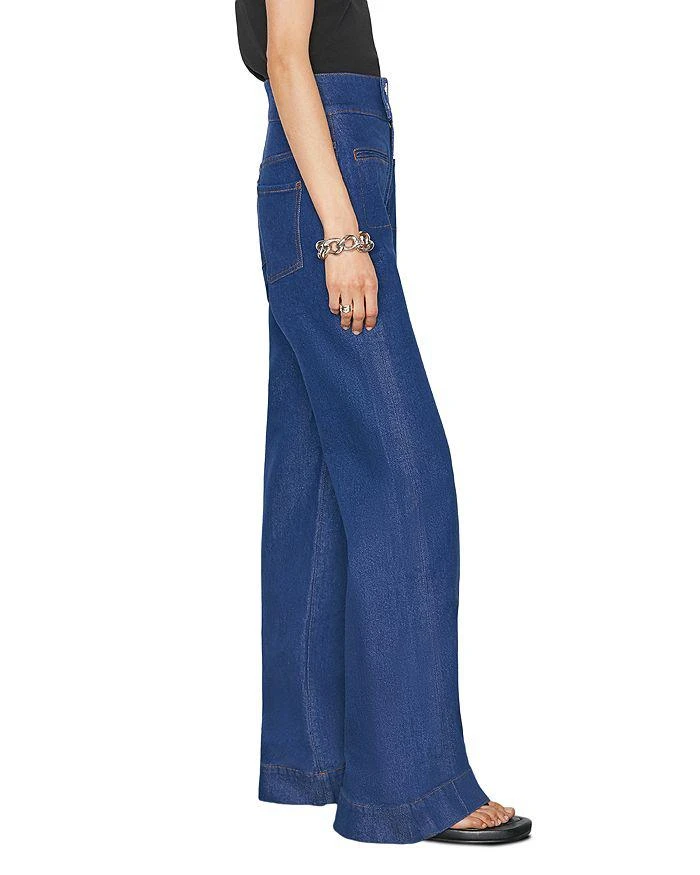 商品FRAME|Le Hardy High Rise Wide Leg Jeans in Adele,价格¥484,第3张图片详细描述