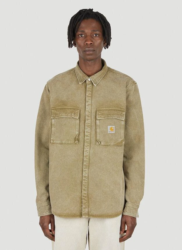 商品Carhartt|Monterey Overshirt Jacket in Khaki,价格¥598,第1张图片