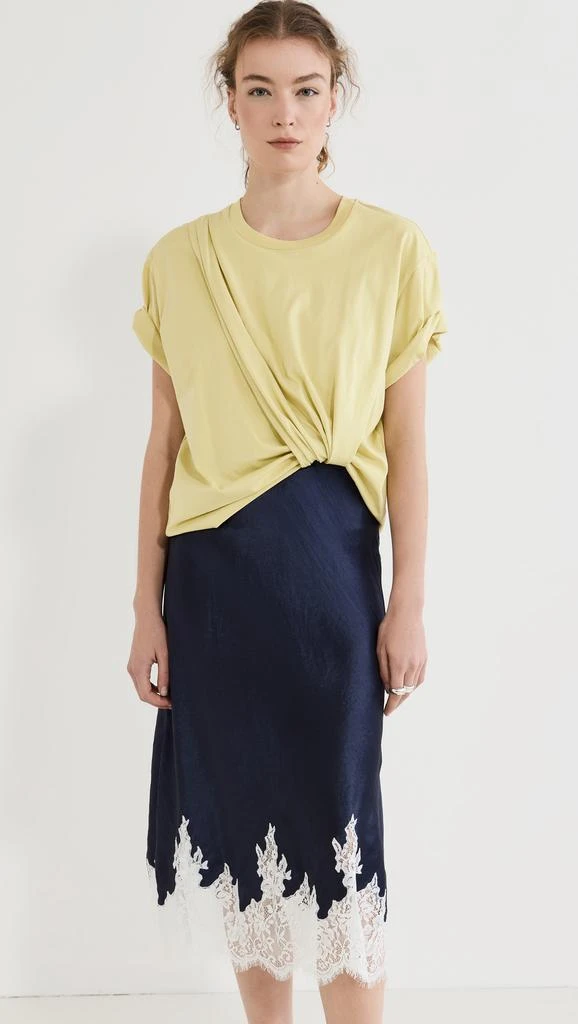 3.1 Phillip Lim 垂褶 T 恤衬裙拼接连衣裙 商品