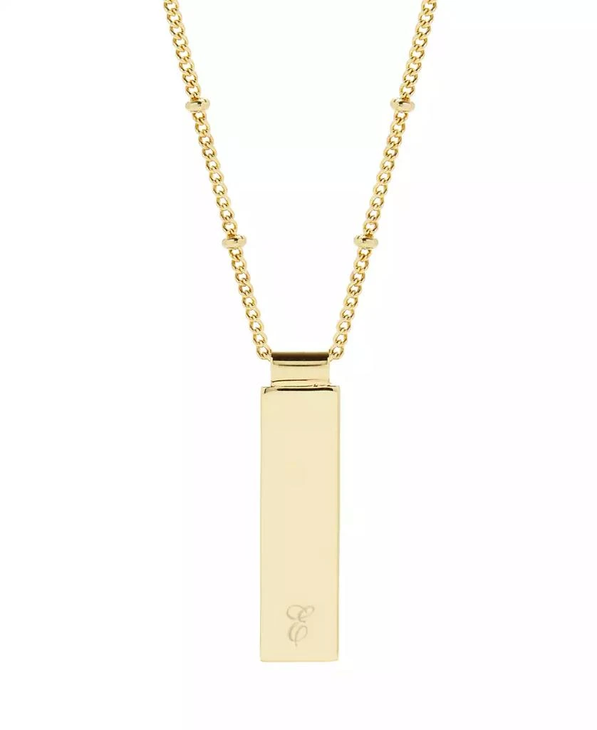 商品brook & york|Maisie Initial Gold-Plated Pendant Necklace,价格¥834,第5张图片详细描述