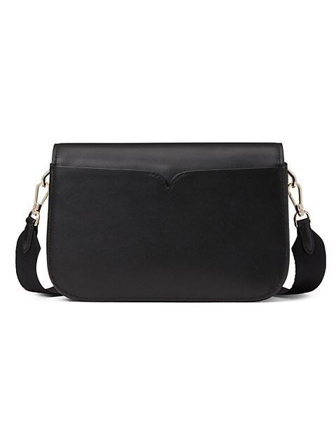 商品Kate Spade|Medium Buddie Leather Shoulder Bag,价格¥1536,第6张图片详细描述