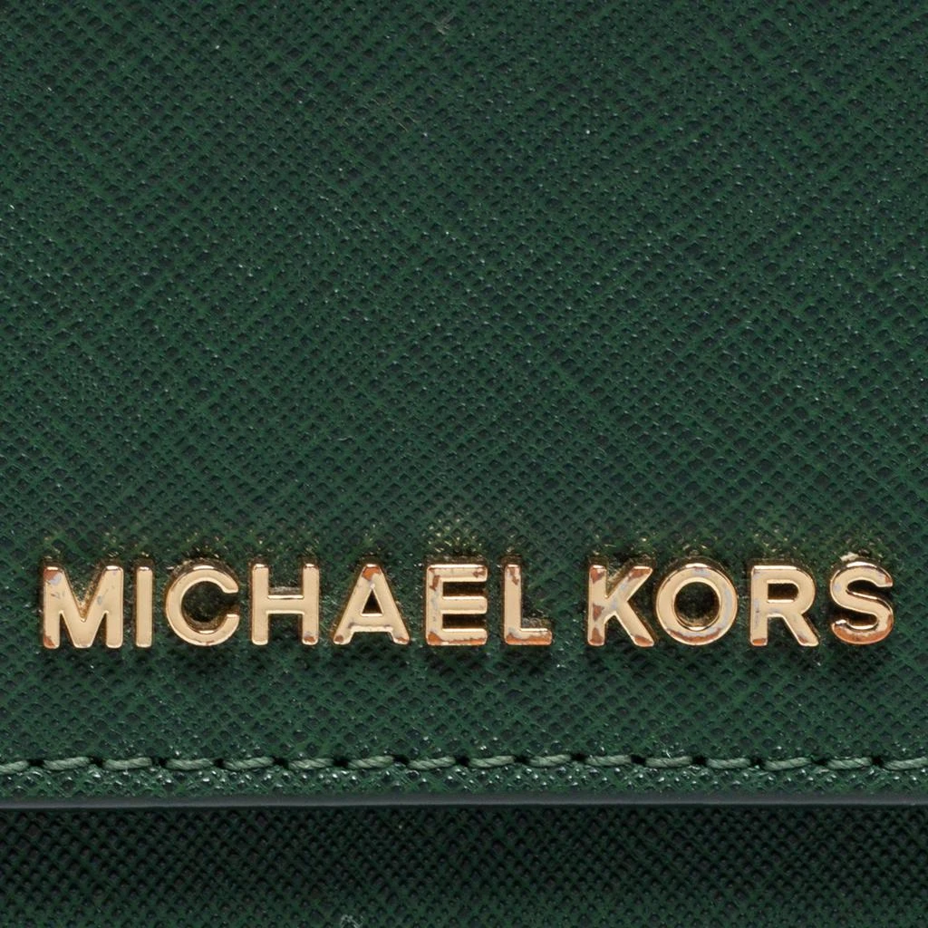 Michael Kors Green Leather Flap Crossbody Bag  商品
