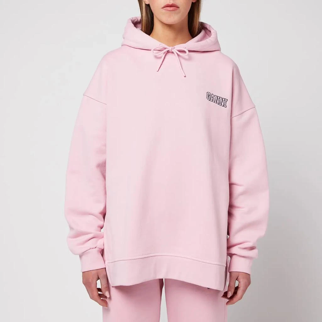 商品Ganni|Ganni Women's Software Isoli Hooded Top,价格¥687,第1张图片